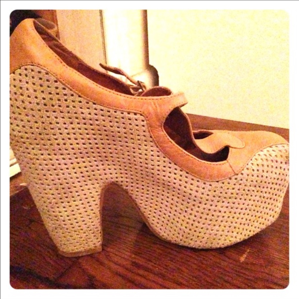 Jeffrey Campbell chunky wedges