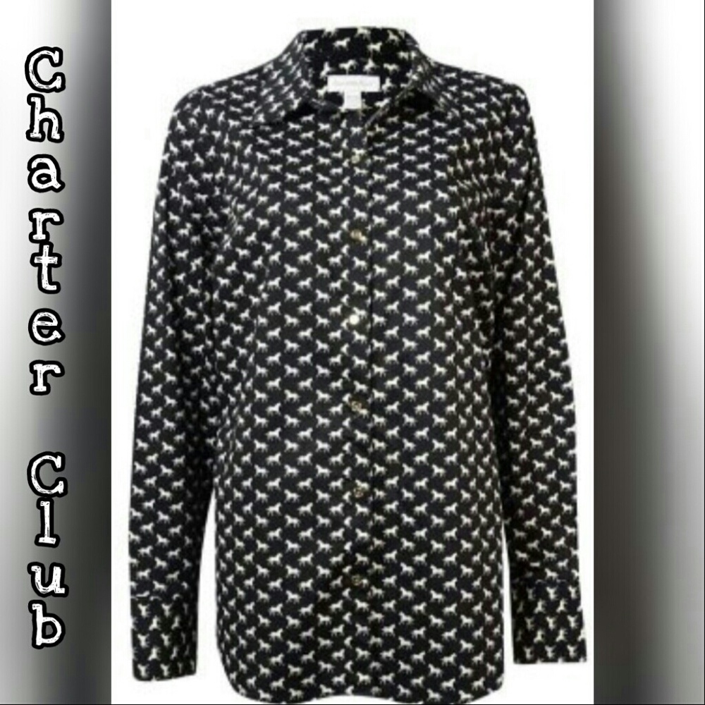 🅱️🛍 Women's Charter Club Button Down