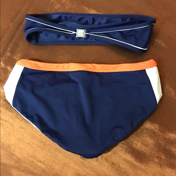 Louis Vuitton Cup Women's Swimsuit Navy/Orange - Picture 2 of 7