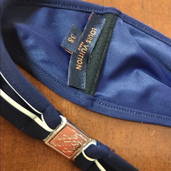 Louis Vuitton Cup Women's Swimsuit Navy/Orange - Picture 6 of 7