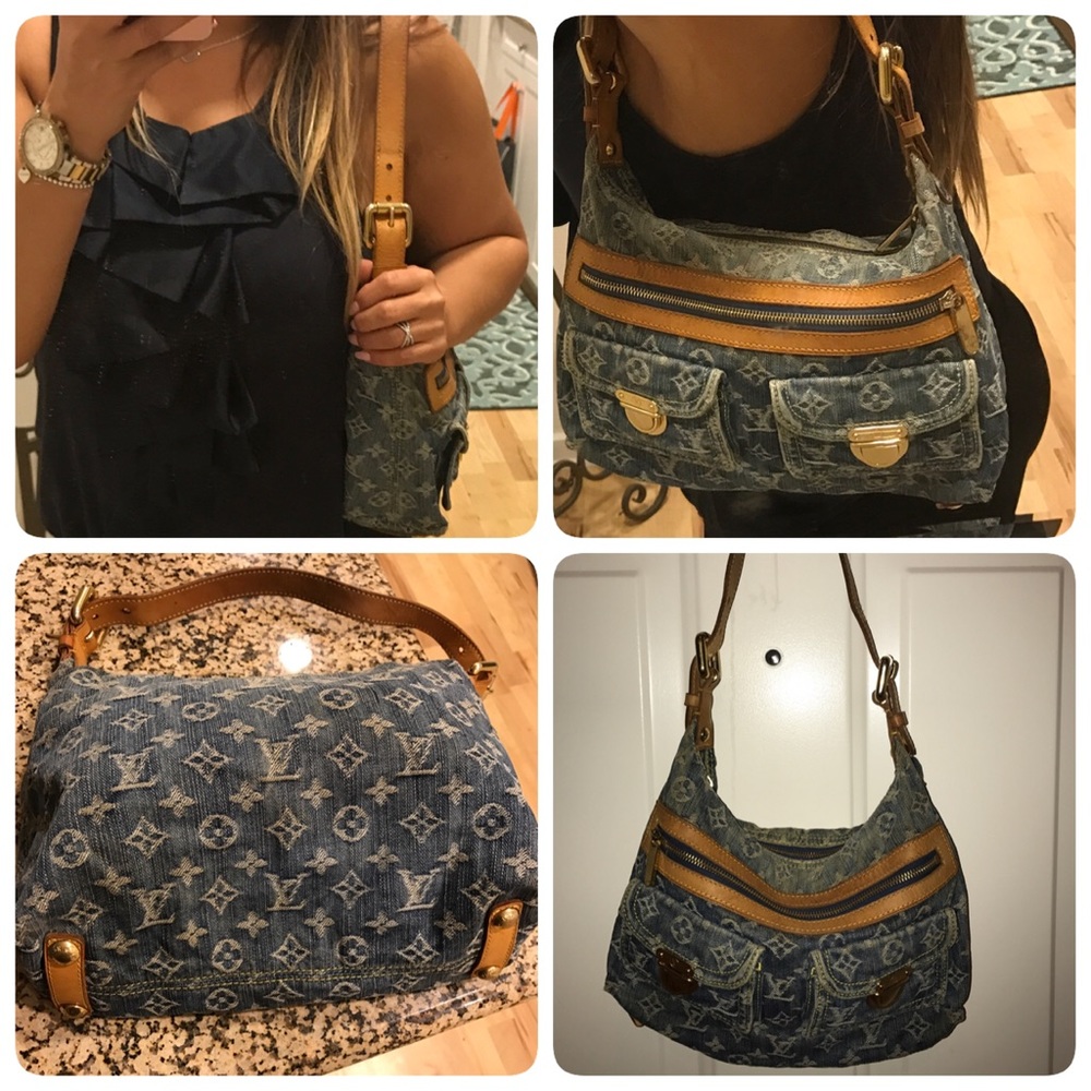 ❌SOLD❌ Louis Vuitton Denim Shoulder Bag ❌SOLD❌