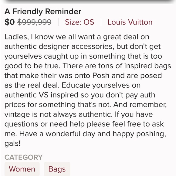 Know Your Designer Bags Ladies - Picture 5 of 5