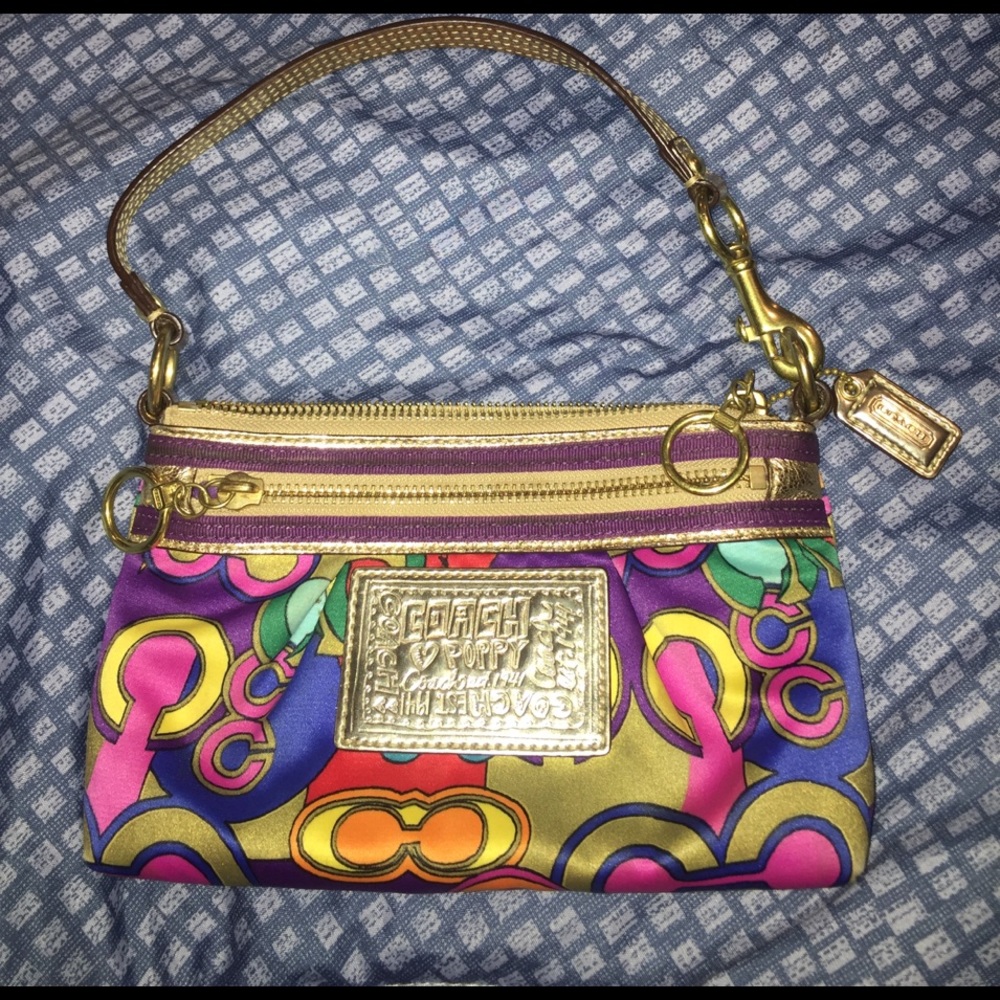 Authentic Coach Poppy Mini Pocketbook