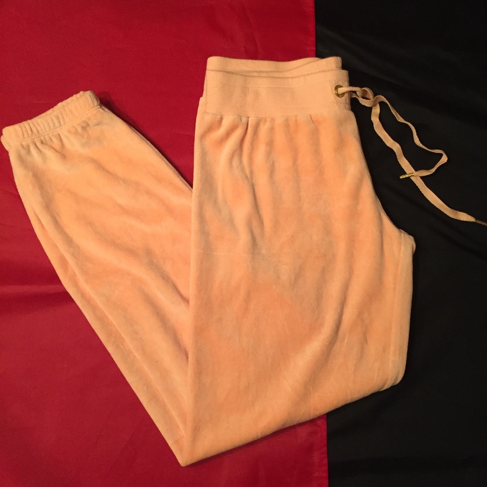 bebe peach joggers