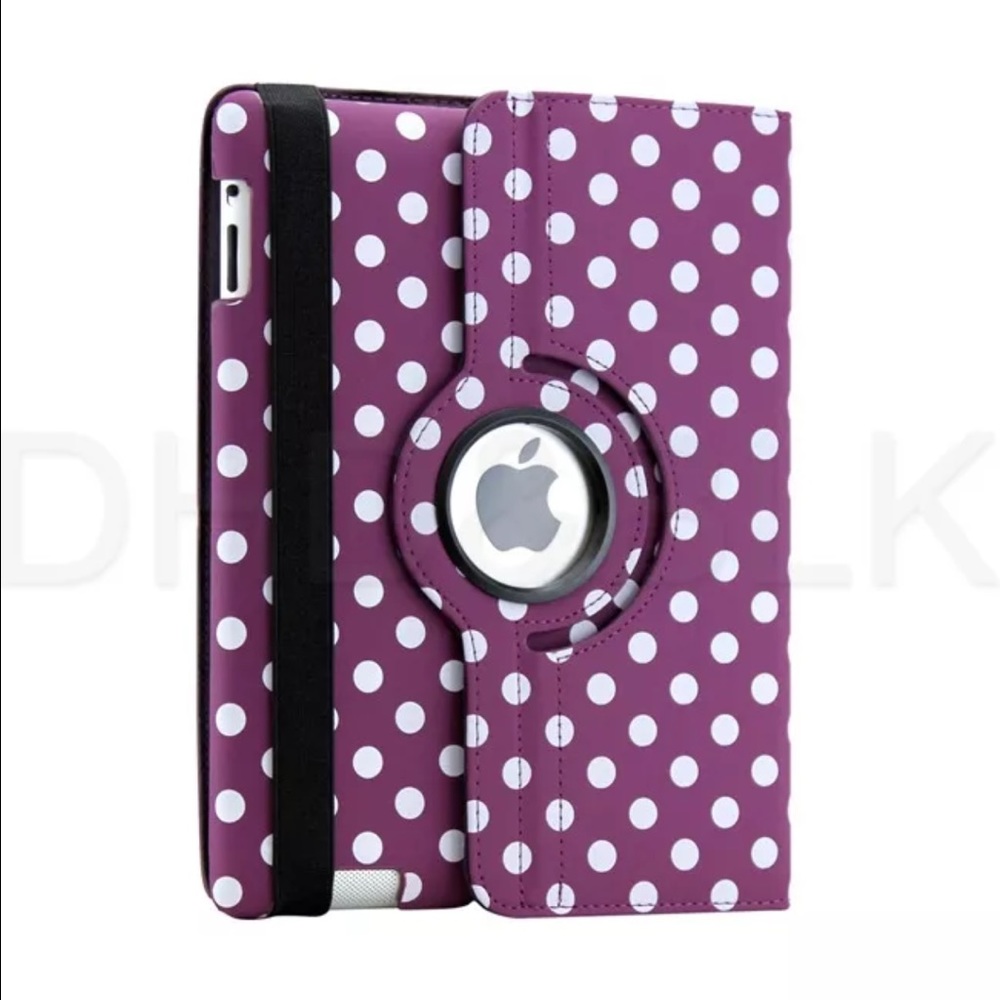 iPad 360 Leather Wallet Case Cover