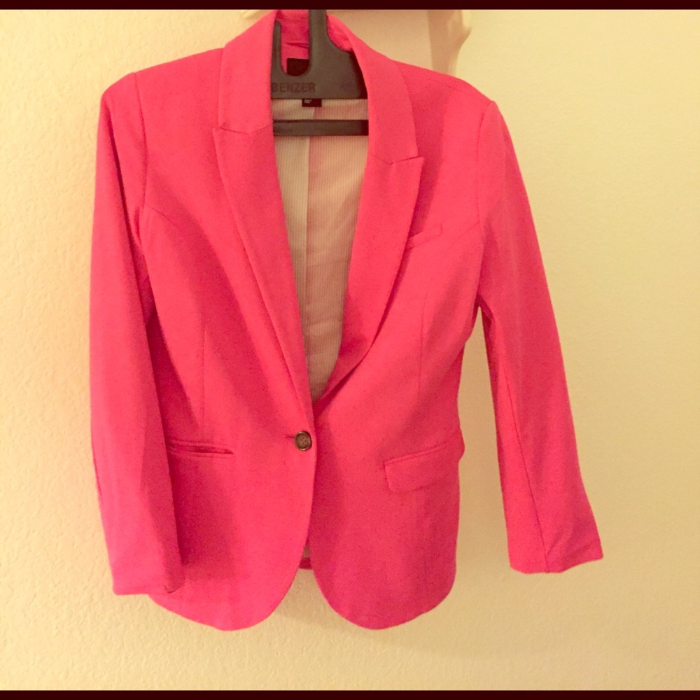 Pink coat