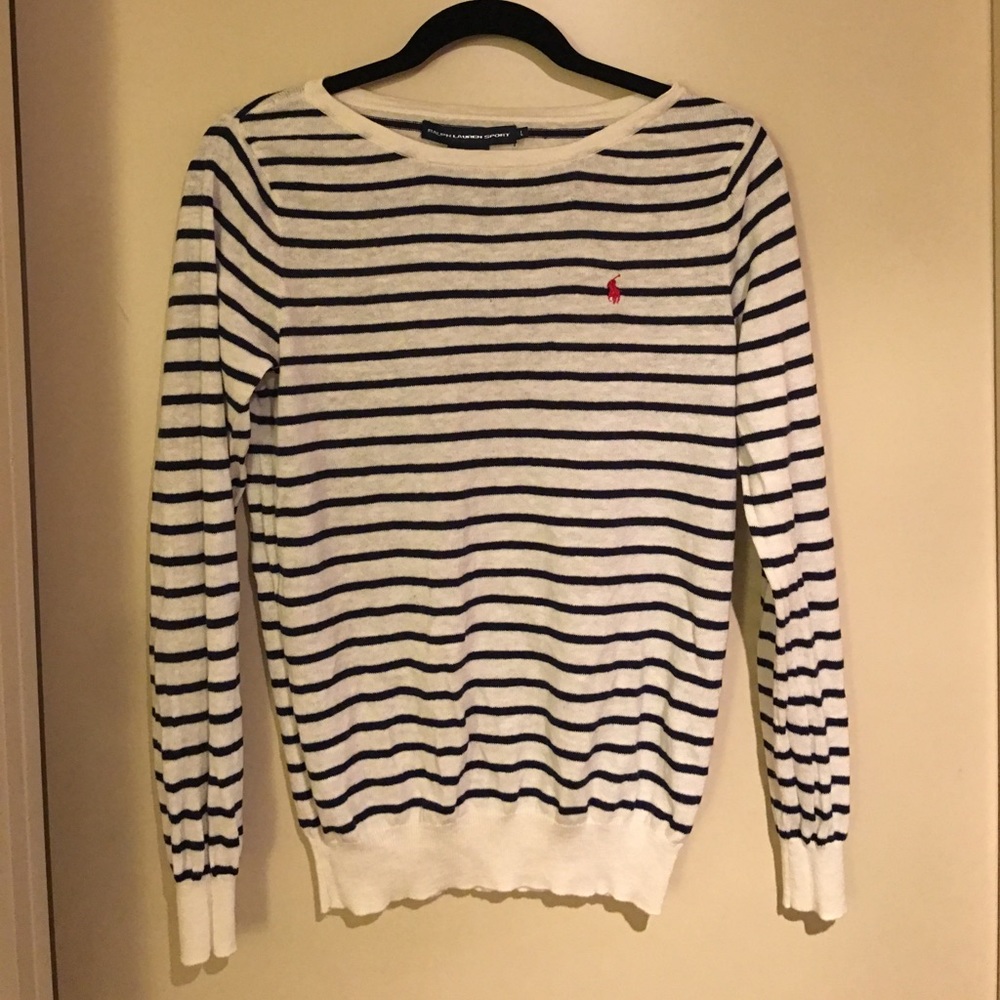 Ralph Lauren Stripe Sweater- Nautical