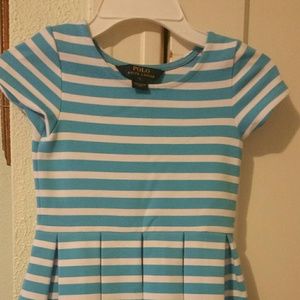 Girls striped dress