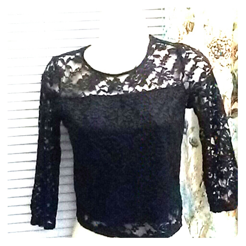 Crop top long sleeve