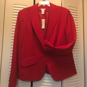 Red blazer