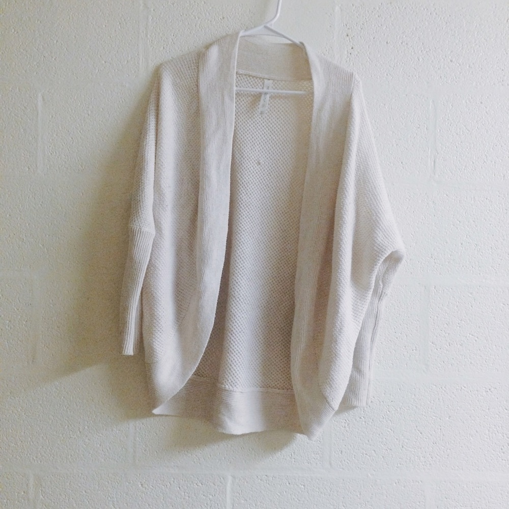 White Cardigan