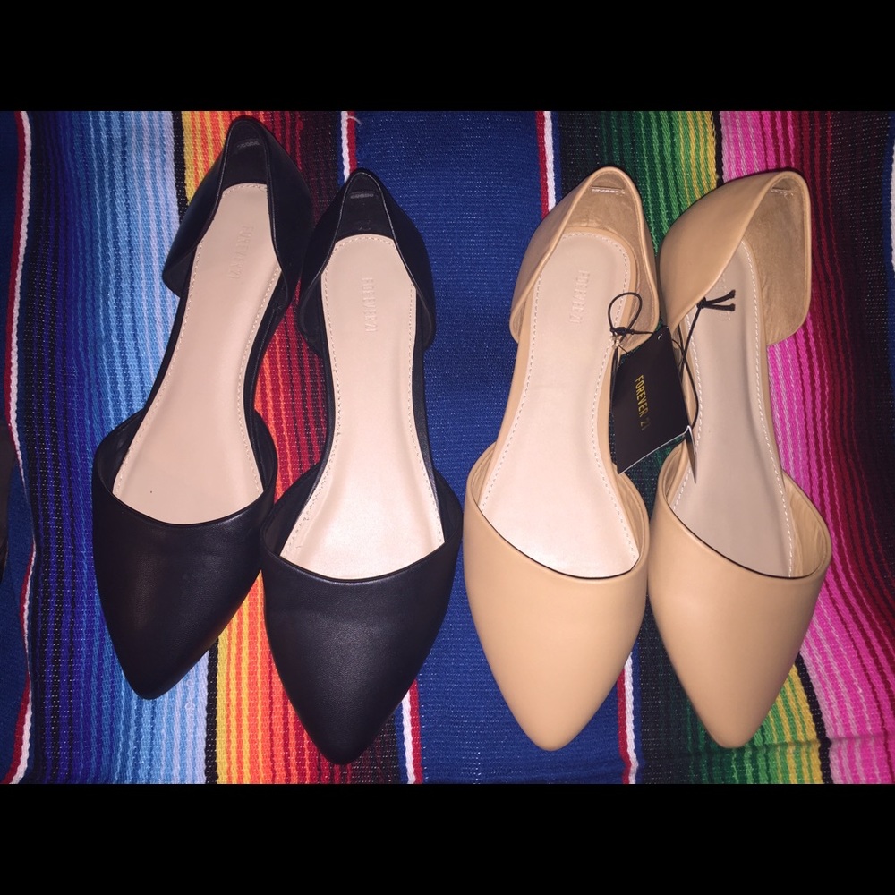 BUNDLE! 2 pairs of Forever 21 flats