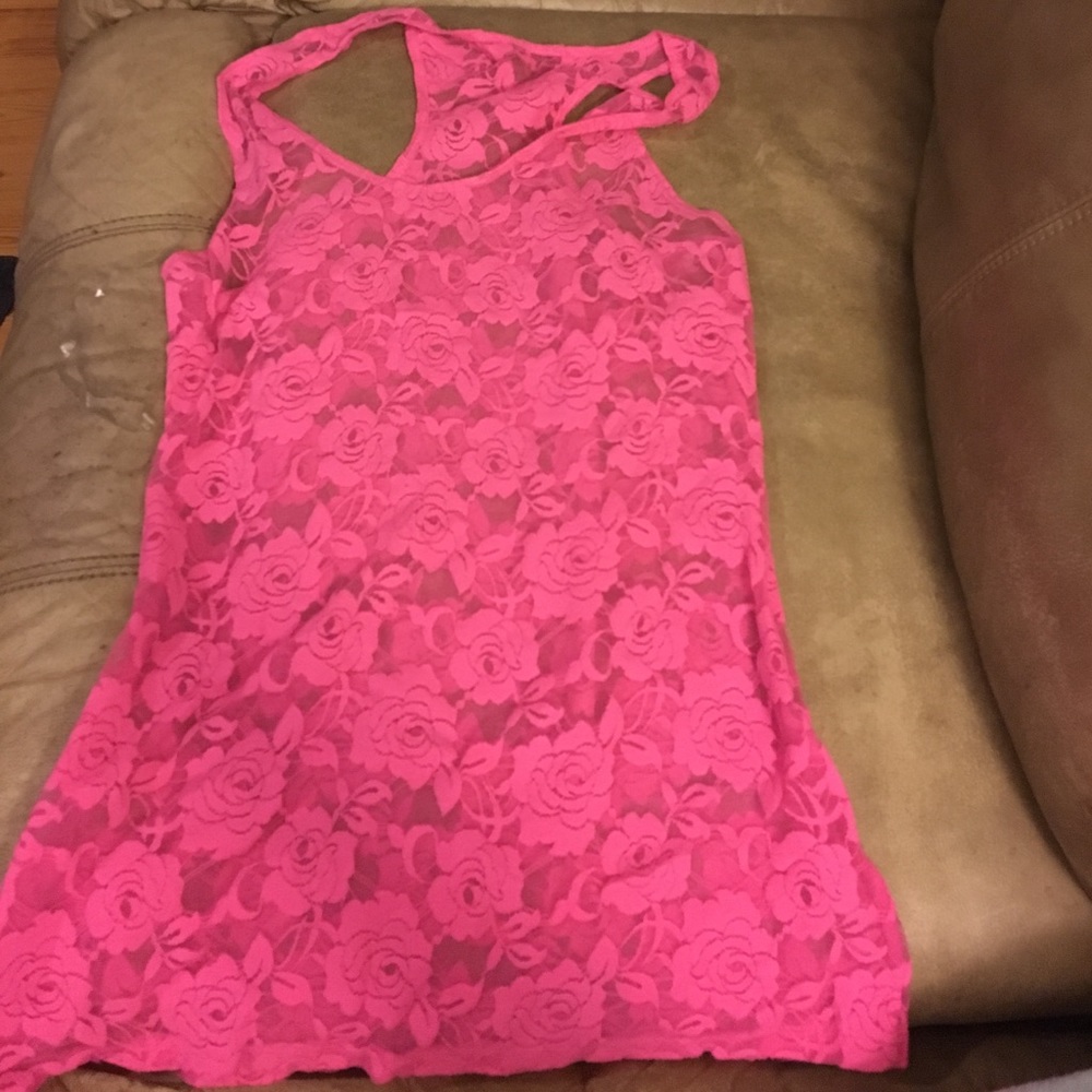 Lace tank top