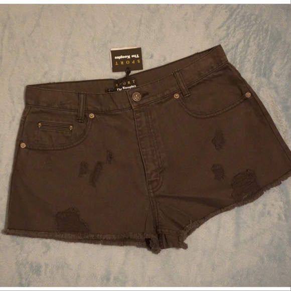 The Kooples Pants - Sport the Kooples Used Effect Denim Short