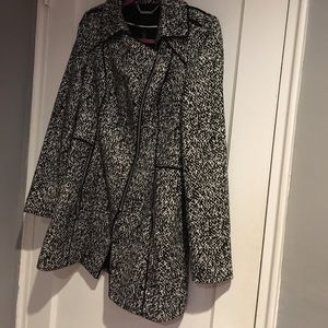 White House Black Market printed coat