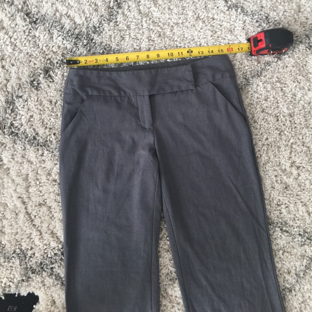 Gray dress pants