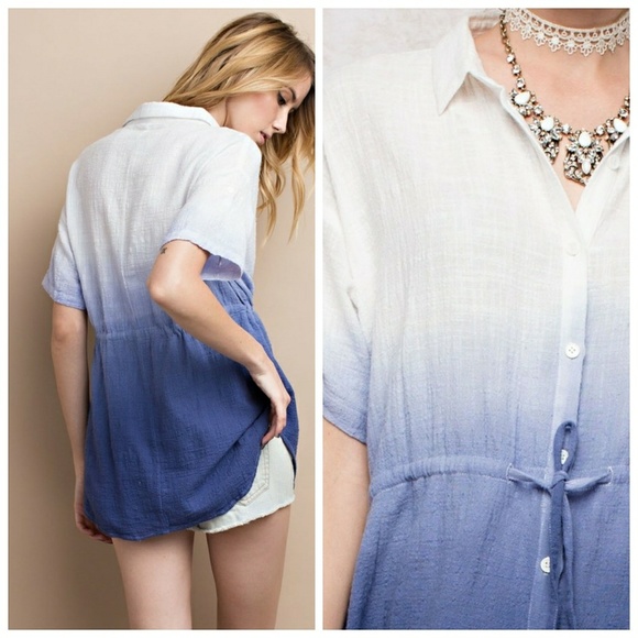 Katniss Deep Dye Tunic - Picture 2 of 2