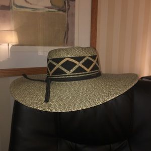 Karen Keith wide brim sun hat new size M