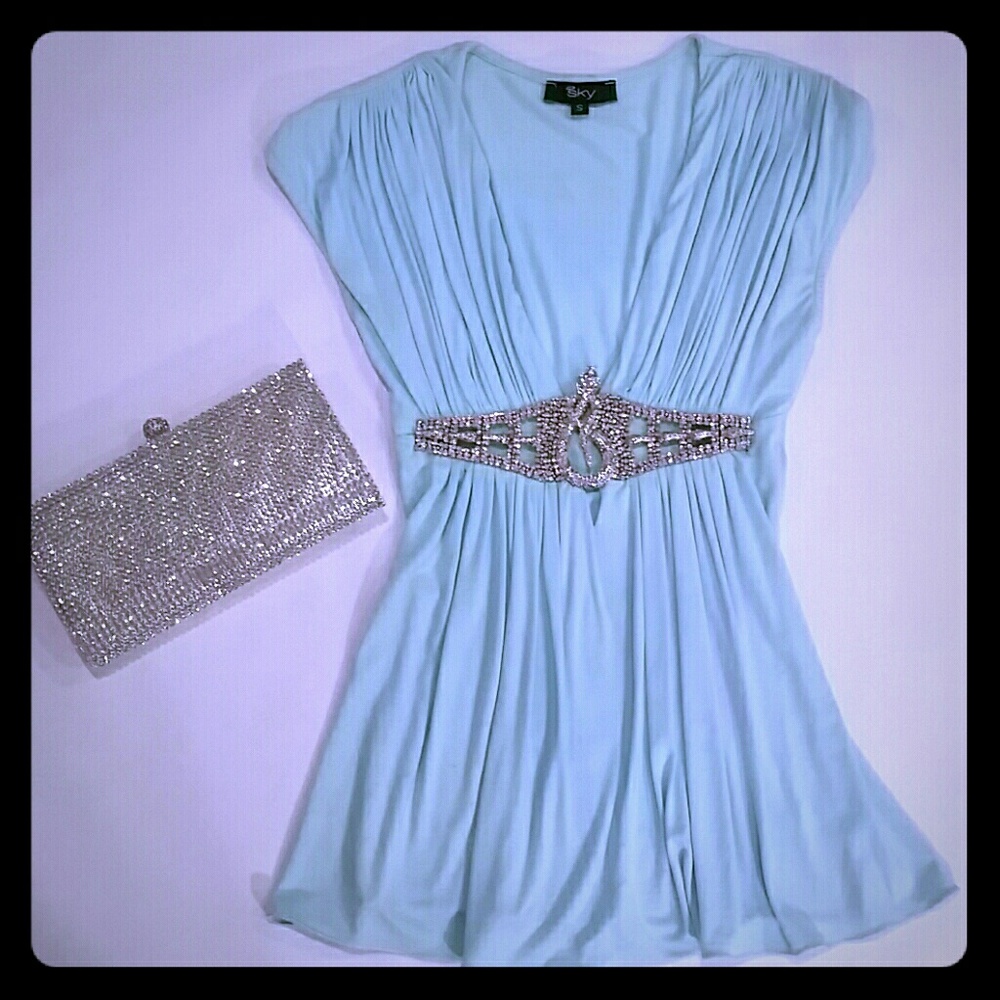 Sky brand Snake Babydoll top