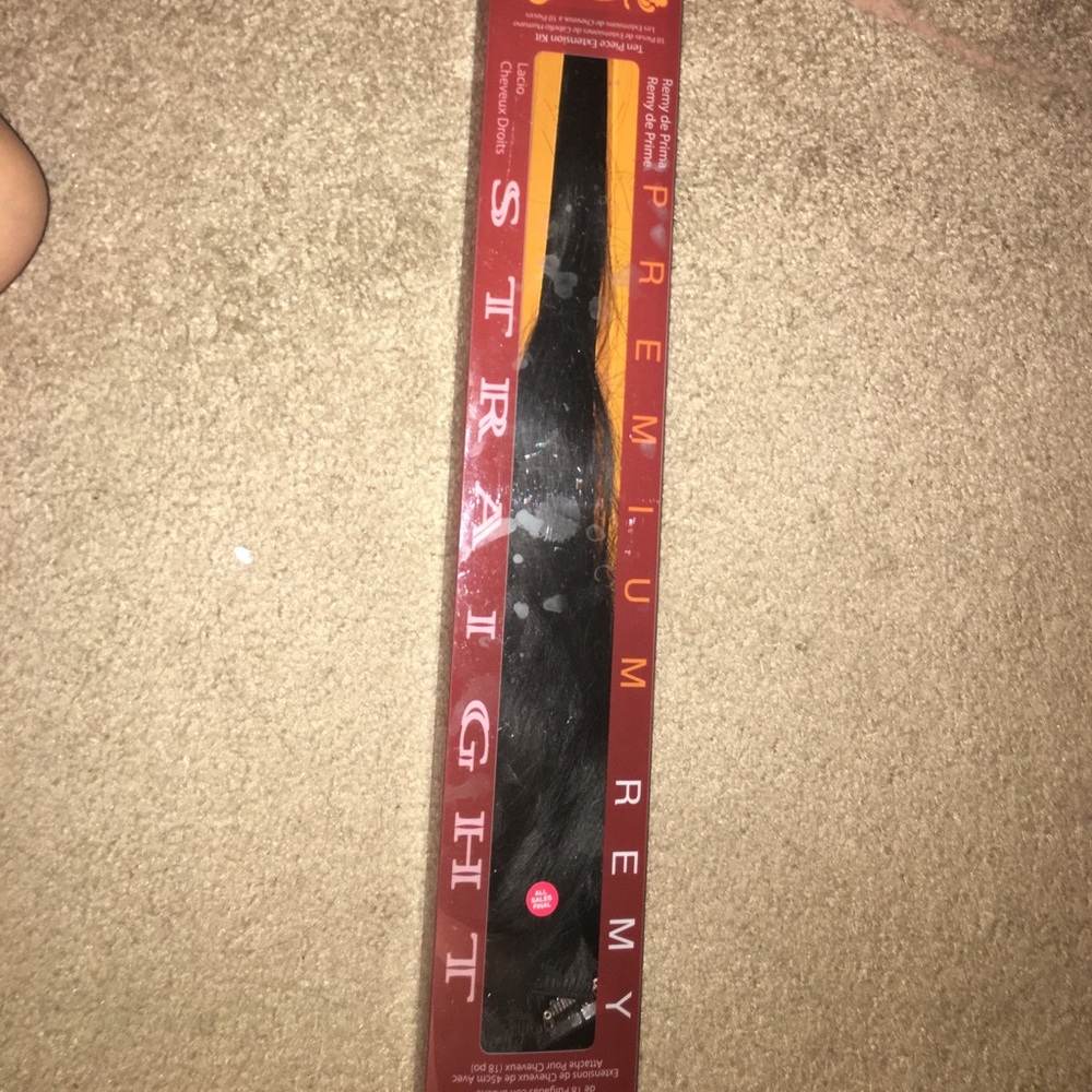 Remy Human Hair Clip-In Extensions 18"