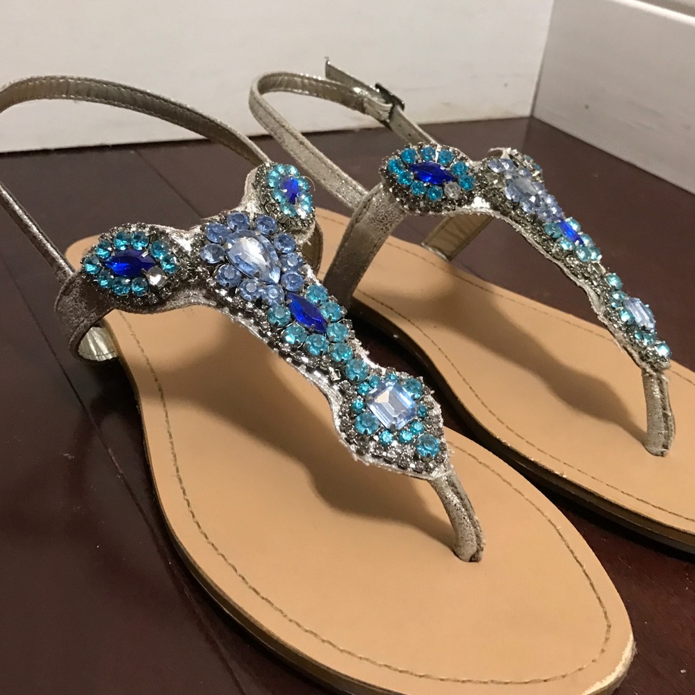 •SOLD• BCBG Gemstone Sandals