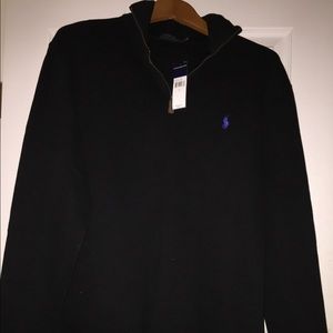 New Polo Ralph Lauren 1/4 zip up Sweater Men's M
