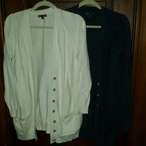 Gap button up sweater combo