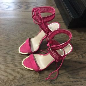 Pink sandals