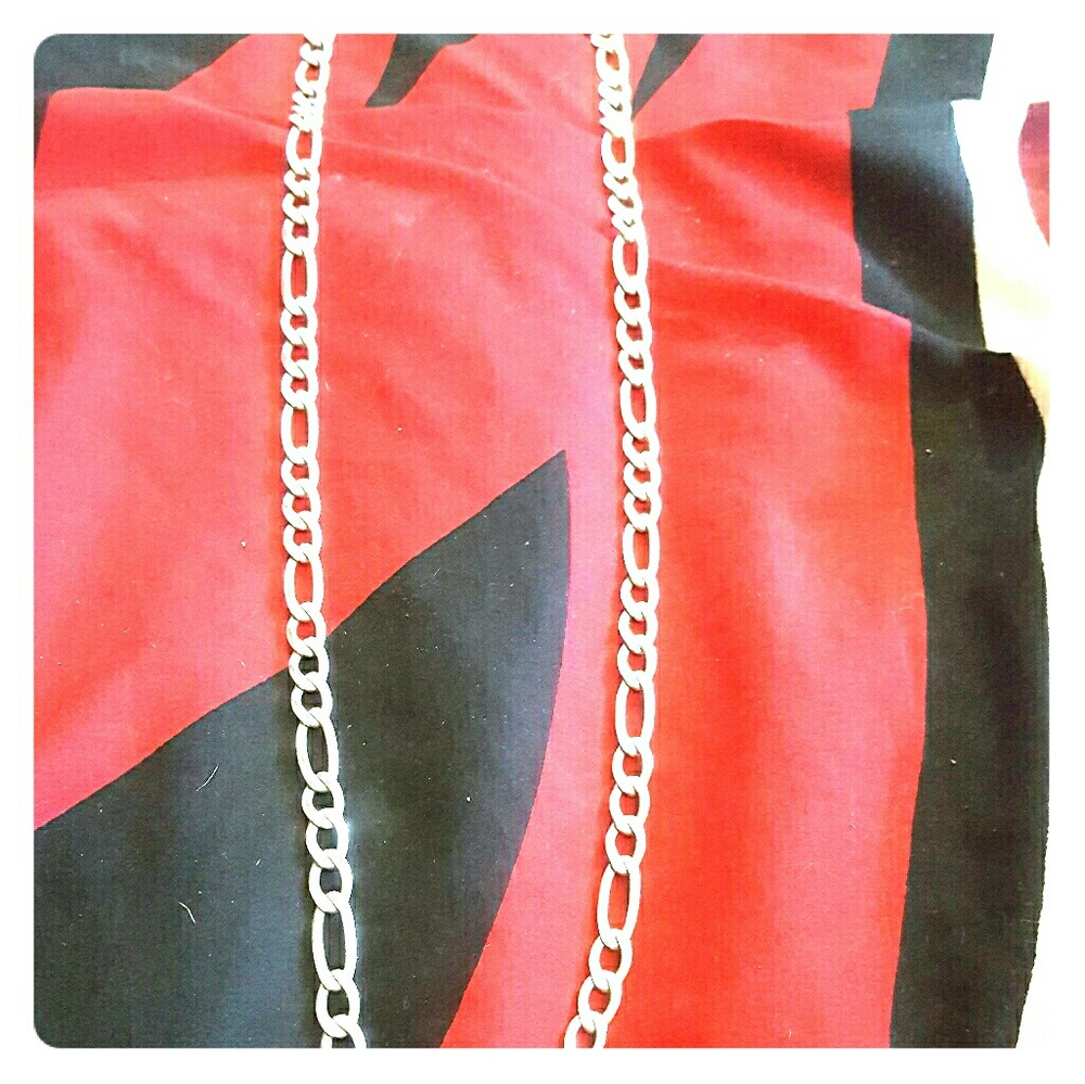 Real silver chain
