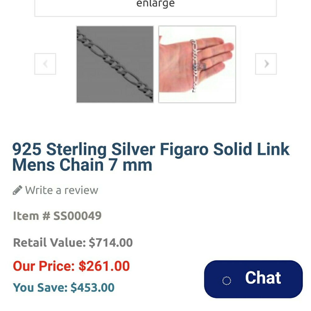 Real silver chain - Picture 4 of 4