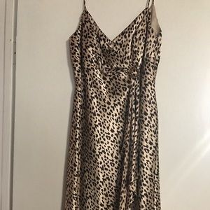 Leopard print dress