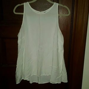 White tank blouse