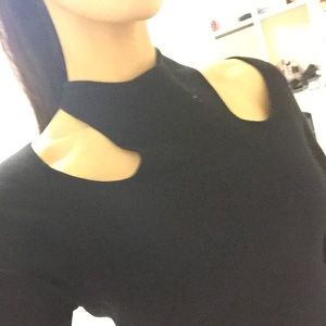 Dion Lee Loop lock cut out top size M