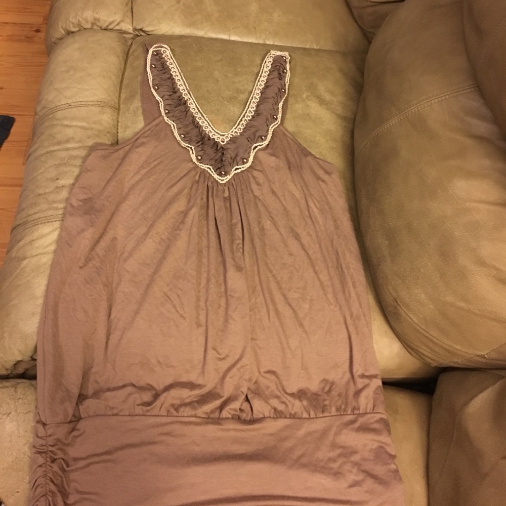 Light brown tunic/ dress