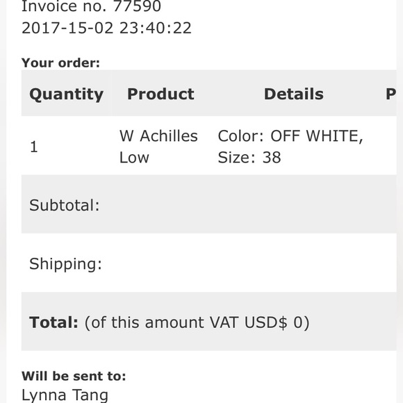 SOLD Woman By Common Projects Original Achilles - Picture 7 of 7