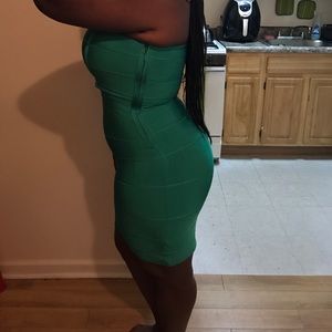 Strapless Bandage Dress