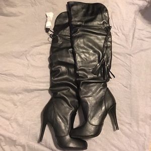 Shoe Dazzle Over the knee boots