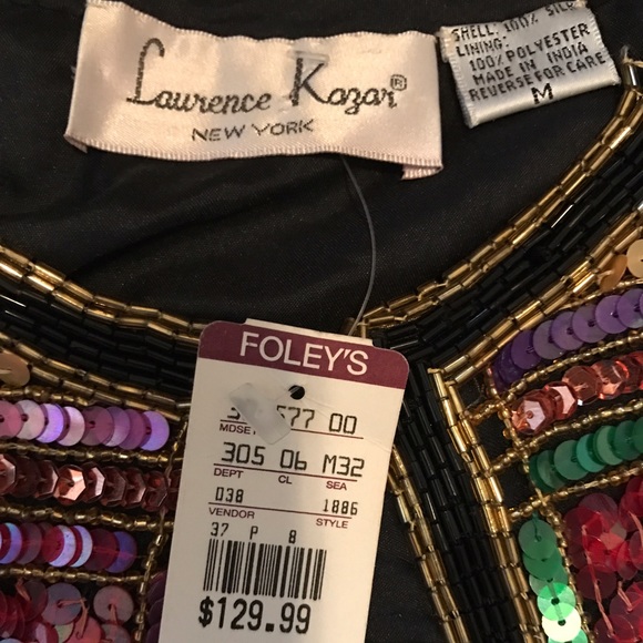 🚫SOLD🚫 Vintage Spring Dynasty Sequin Blazer - Picture 5 of 6