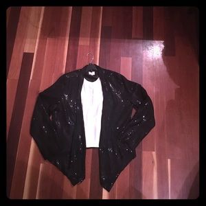 Sequin jacket