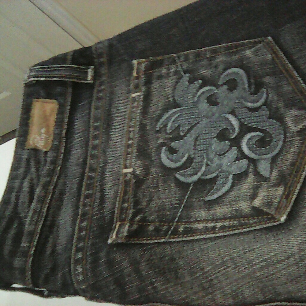 Paige Blue Heights Straight Leg Jeans