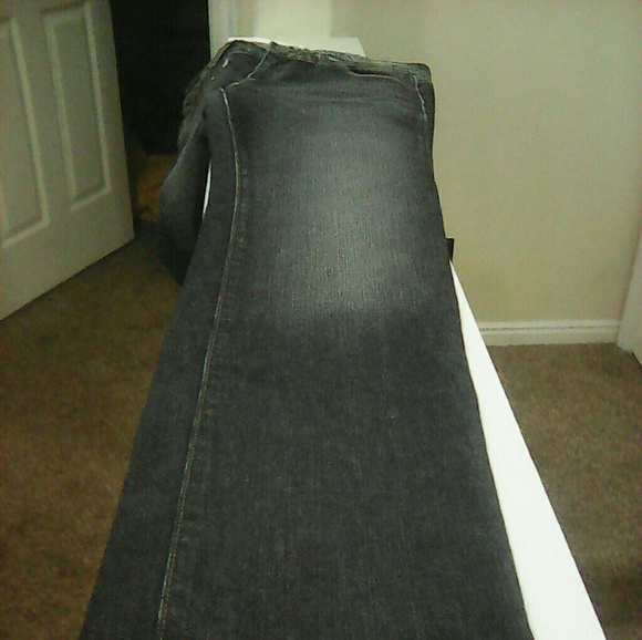 Paige Blue Heights Straight Leg Jeans - Picture 3 of 4