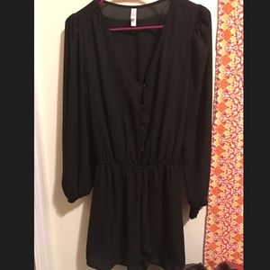 Black Xhilaration Romper- Target