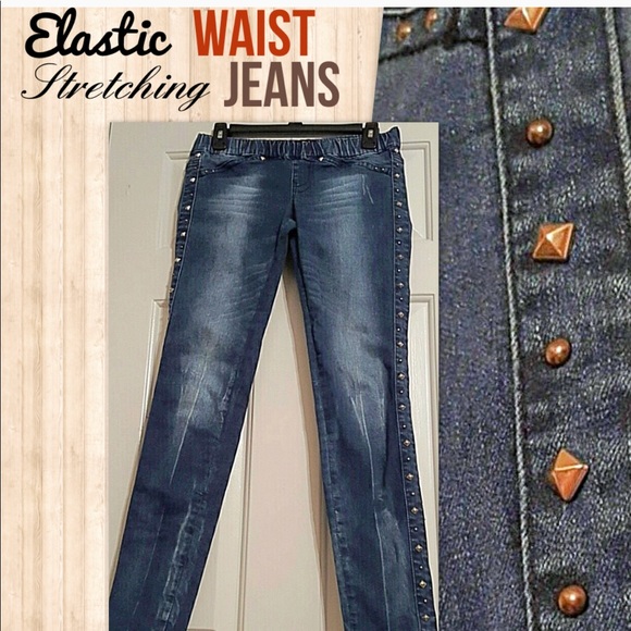 Celebrity Pink studded skinny Jeans - Picture 1 of 6