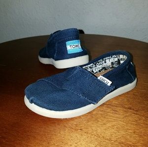 Toms burlap toddler shoes