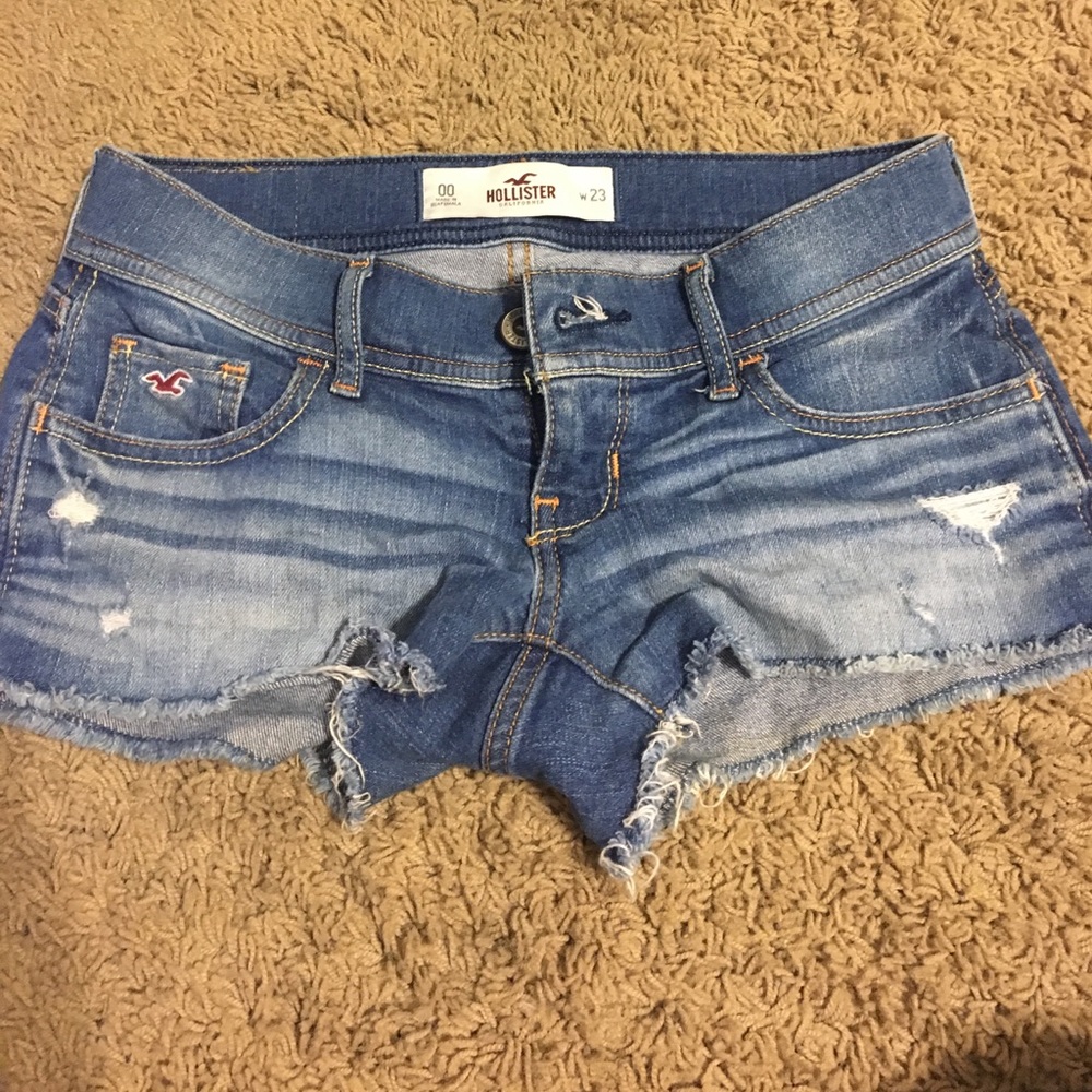 Hollister denim shorts