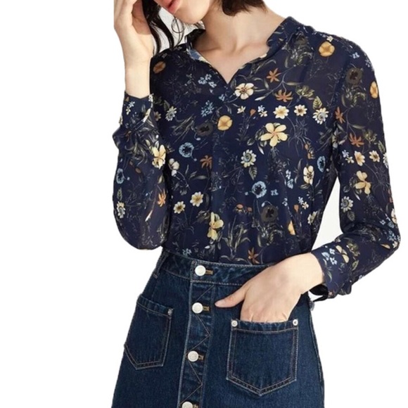 Tops - Retro Floral Top