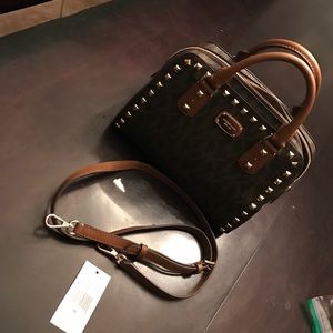 Michael kors studded small duffel