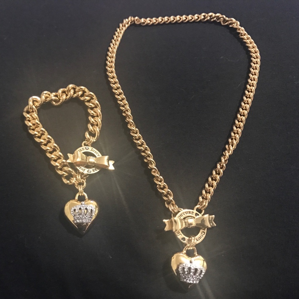 Juicy Couture Necklace & Bracelet