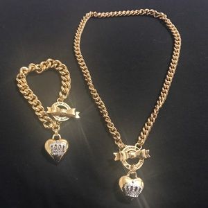 Juicy Couture Necklace & Bracelet
