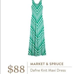 Market & Spruce Stitch Fix Chevron Maxi